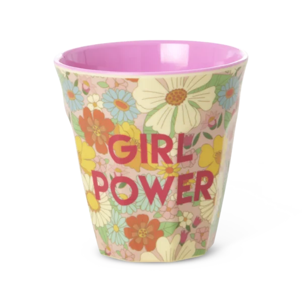 Gobelet Mélaminé Imprimé Flower Power