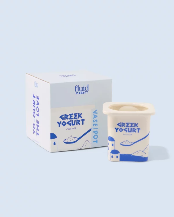 Vase Pot Yaourt Grec – Image 2