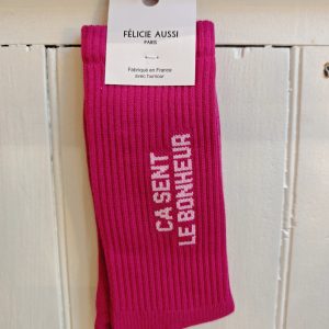Chaussettes "ça sent le bonheur"