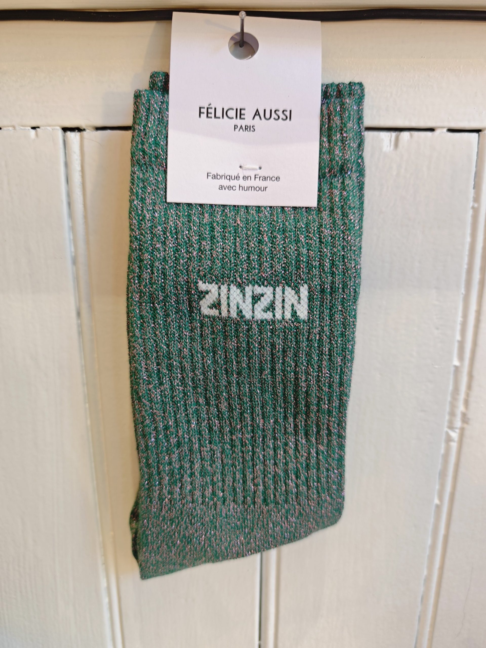 Chaussettes « zinzin » à paillettes
