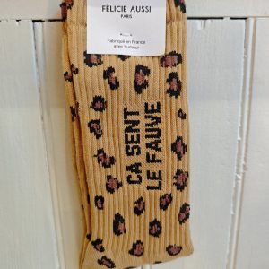 Chaussettes "ça sent le fauve"