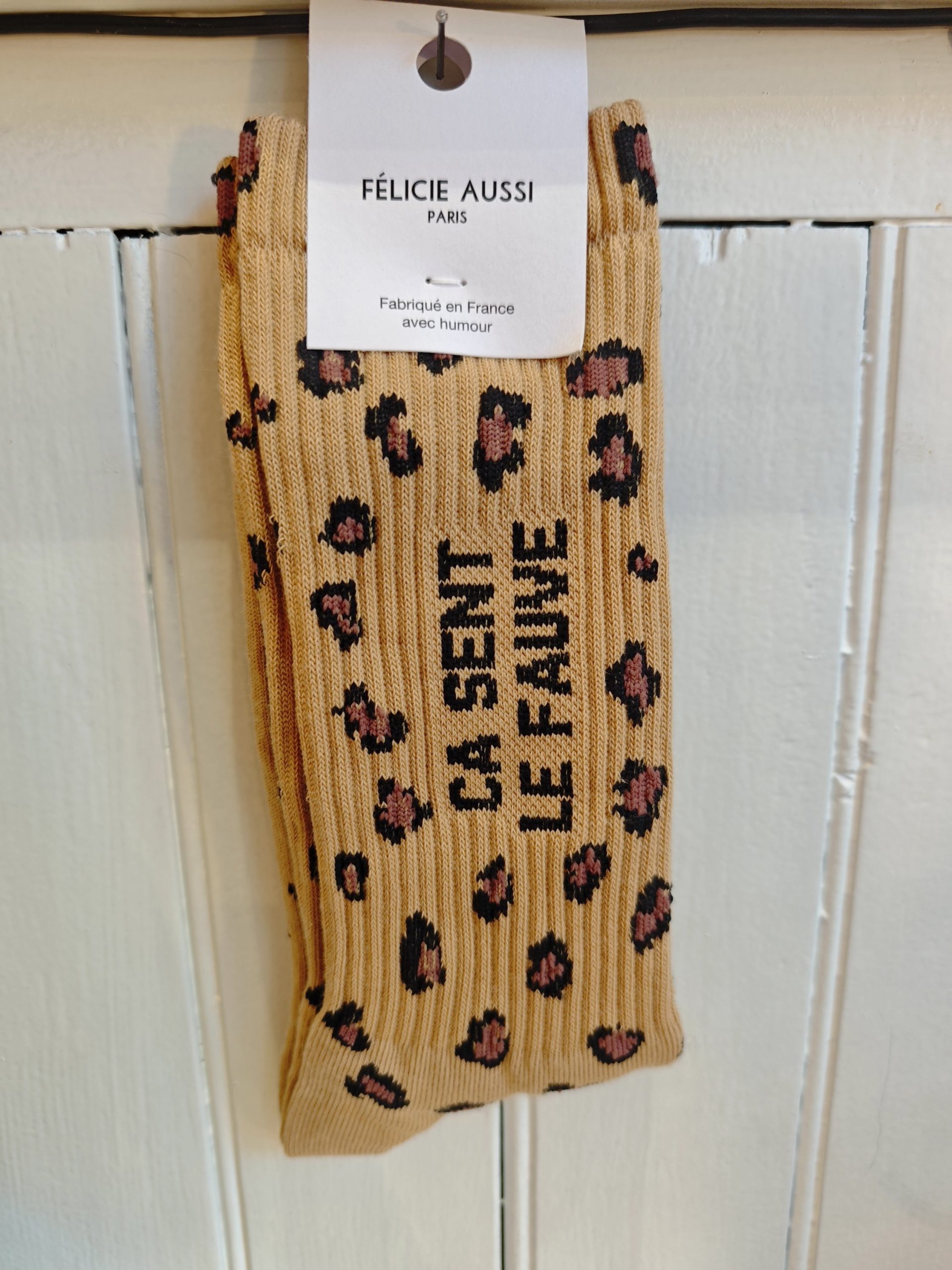Chaussettes « ça sent le fauve »