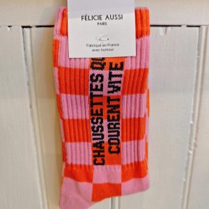 Chaussettes "qui courent vite"