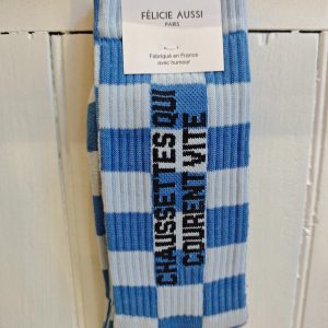 Chaussettes "qui courent vite"