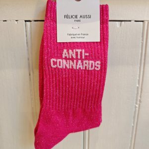 Chaussettes "anti-connard" à paillettes