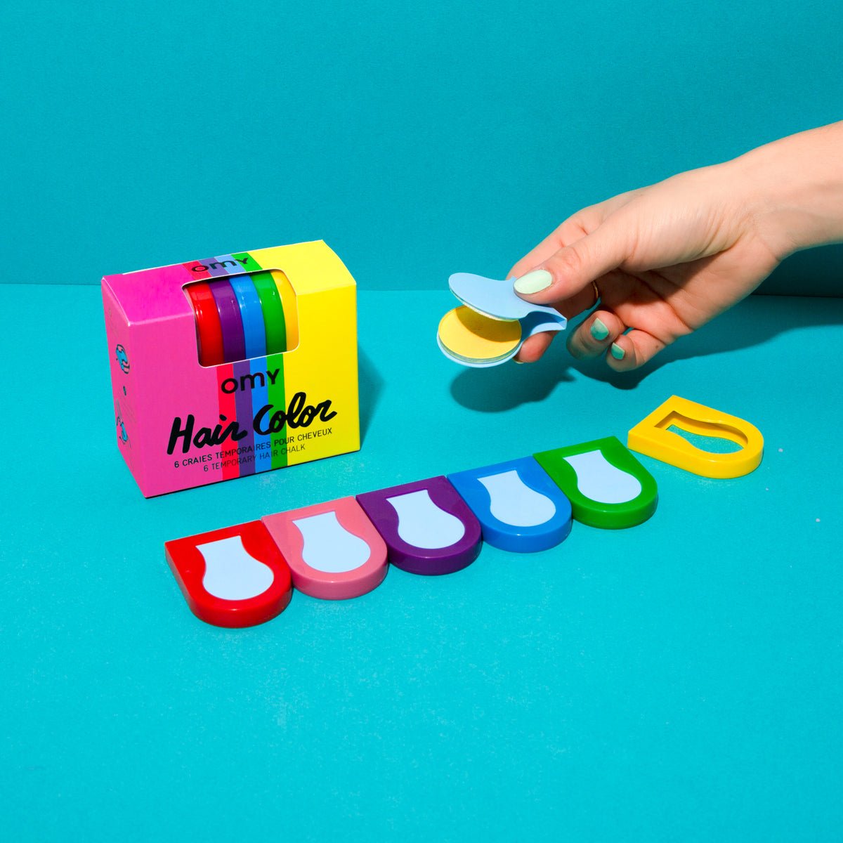 Hair Chalk – Craies de cheveux temporaires