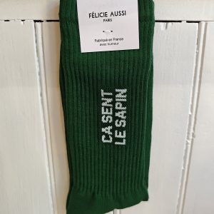 Chaussettes "ça sent le sapin"