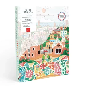 Coffret peinture au numéro sur Barcelona