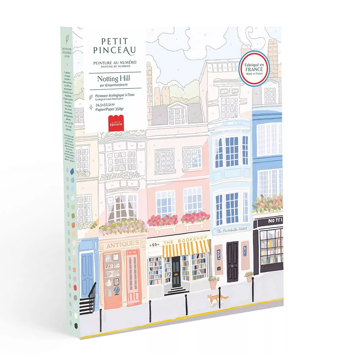 Coffret peinture au numéro sur Nothing Hill