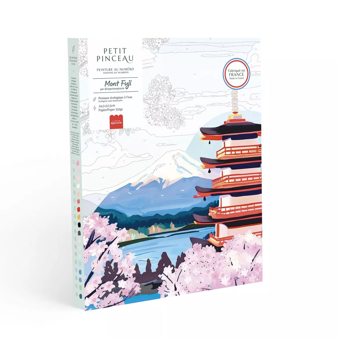 Coffret peinture au numéro sur le Mont Fuji