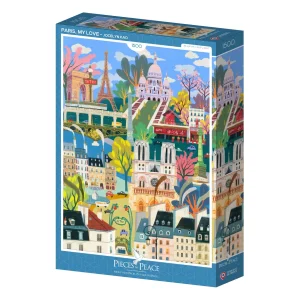 Puzzle 1500 pièces sur Paris, mon amour