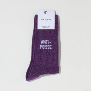 Chaussettes "anti-poisse" à paillettes