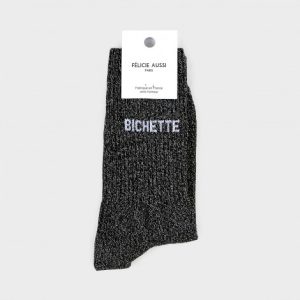 Chaussettes "Bichette" à paillettes