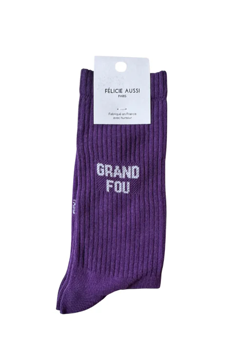 Chaussettes "grand fou"