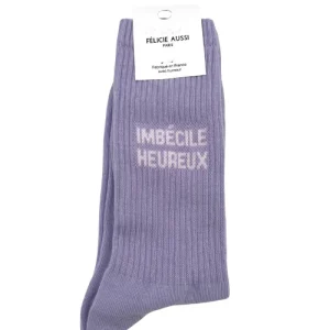 Chaussettes "imbécile heureux"