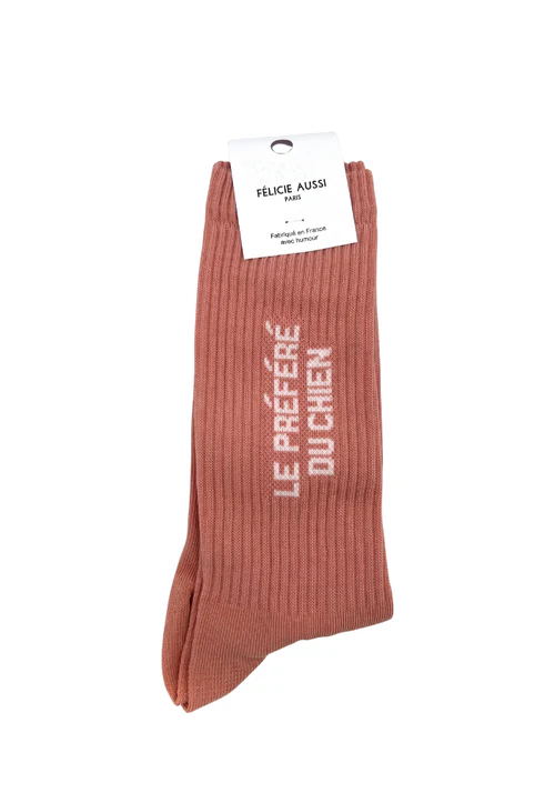 Chaussettes "le préféré du chien"