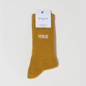 Chaussettes "morue" à paillettes