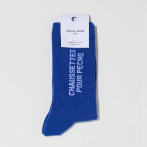 Chaussettes "pour pécho" à paillettes