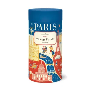 Puzzle Vintage 1000 pièces Paris Rétro