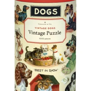 Puzzle 1000 pièces Chiens Vintages