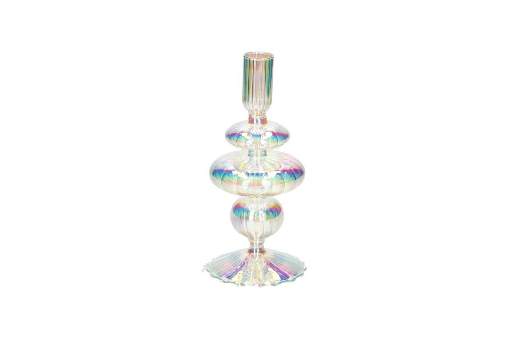 bougeoir-verre-borosilicate-irise