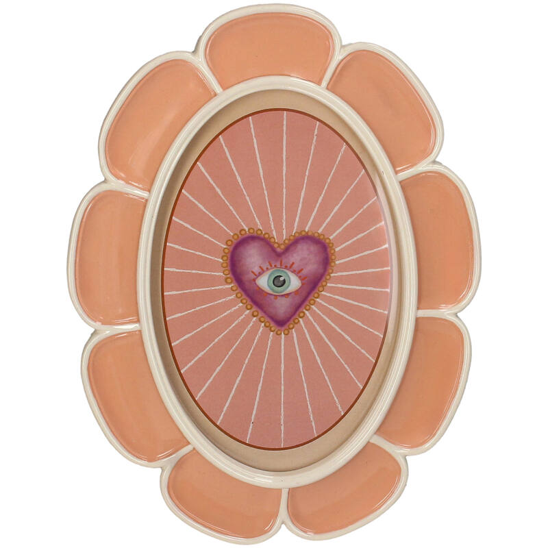 cadre-photo-polyresine-rose