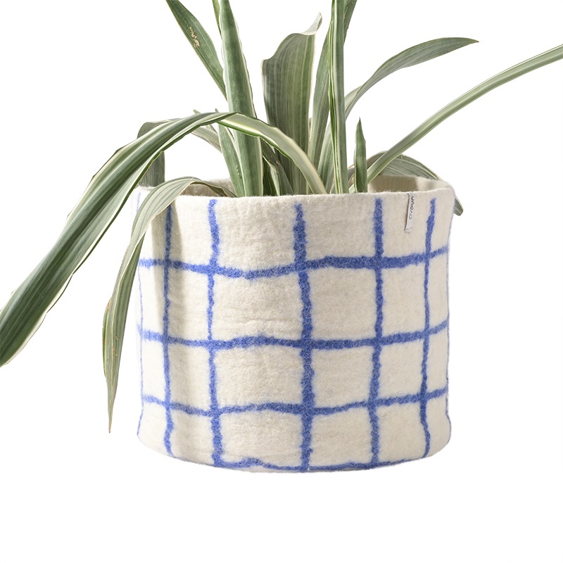 cache-pot-feutrine-xl-bleu