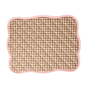set-de-table-matelasse-vichy-marron